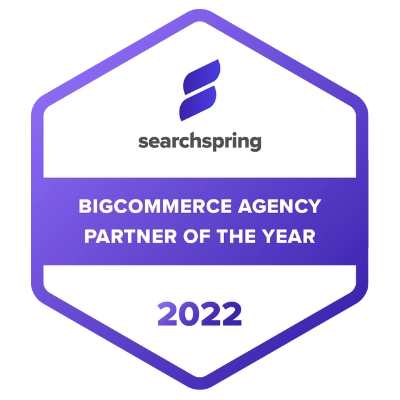 Searchspring - BigCommerce Agency Partner of the Year 2022