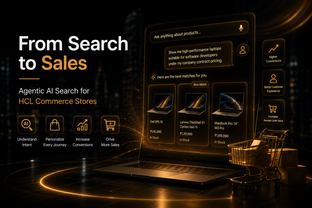 Agentic AI Search for HCL Commerce Stores