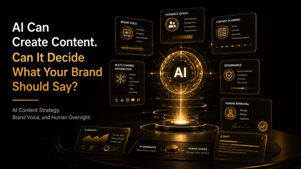 AI Can Create Content. Can It Decide What Your Brand Should Say?