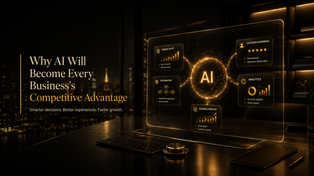 Why AI Will Become Every Business's Competitive Advantage