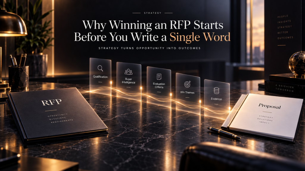 Why Winning an RFP Starts Before You Write a Single Word