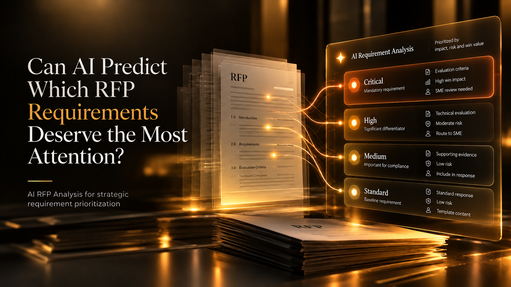 AI RFP Analysis: Prioritize the Requirements That Matter Most