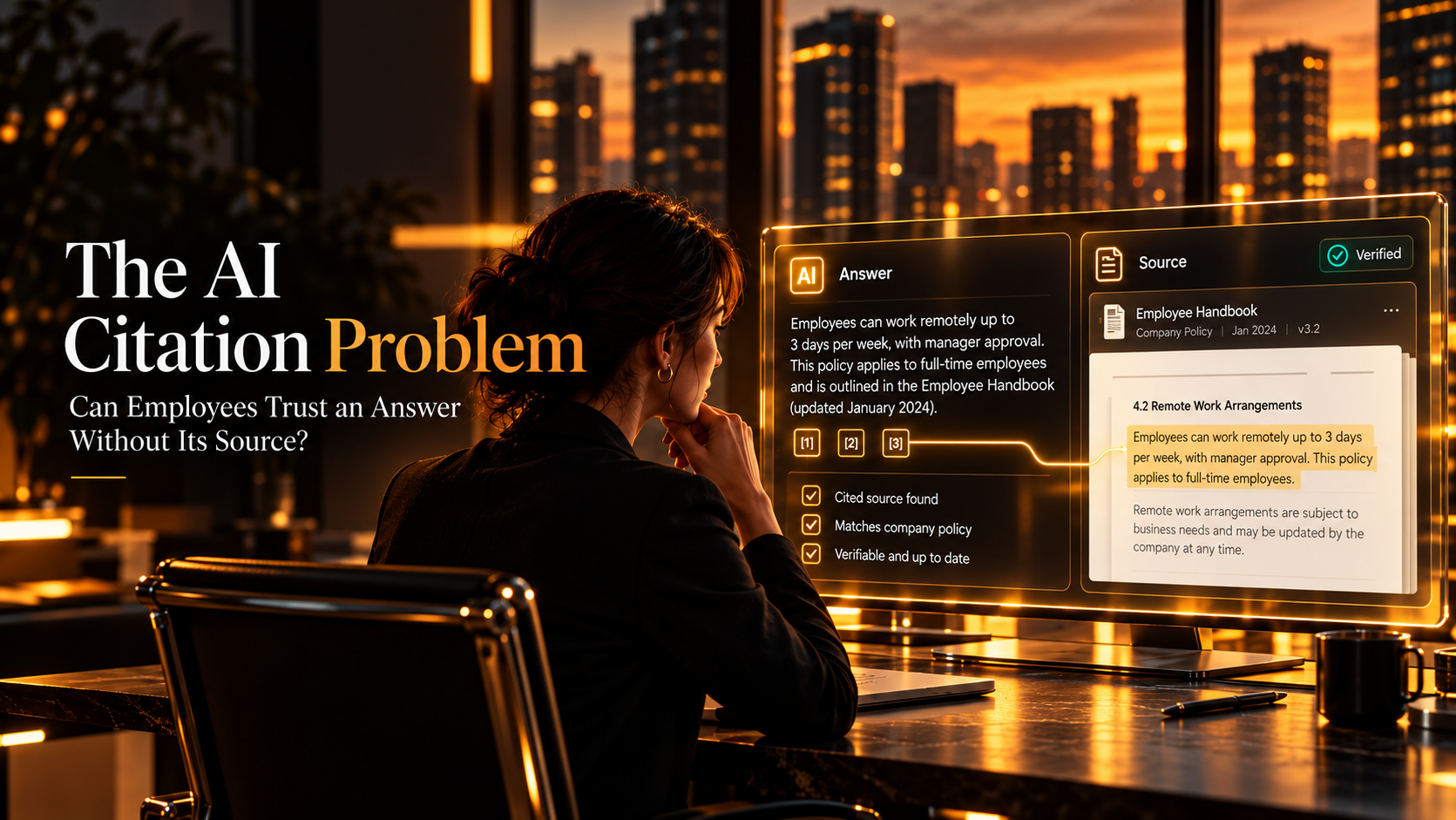 AI Citation Problem: Can Employees Trust AI Answers?