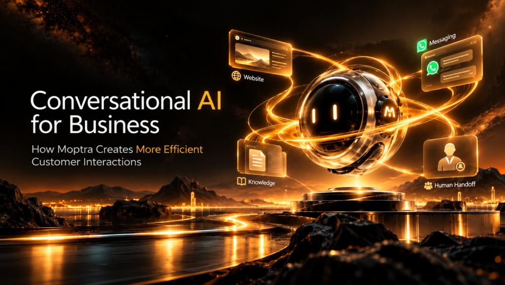 Conversational AI for Business: How Moptra Helps